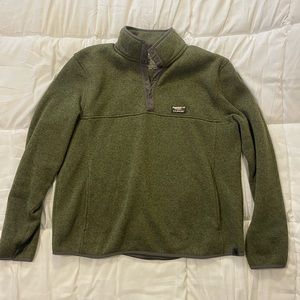 LL Bean Pullover Sweater Fleece